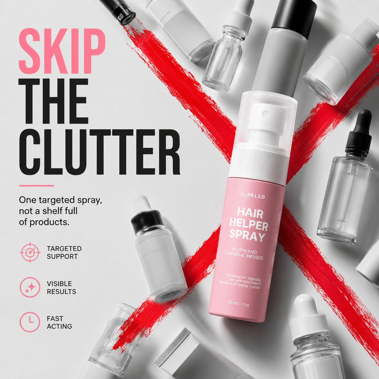 TryBello Hair Helper Spray