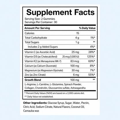 Nourify Heightener Gummy